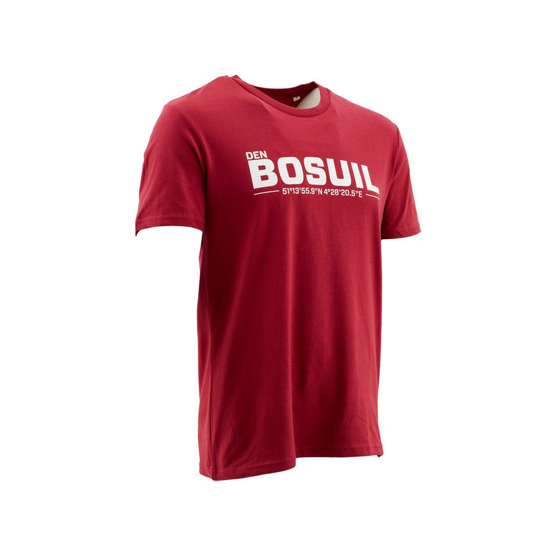 Royal Antwerp T-shirt rood DEN BOSUIL geo