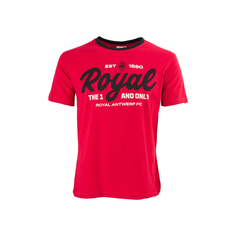 Royal Antwerp T-shirt Royal the 1 and only Rood Kids