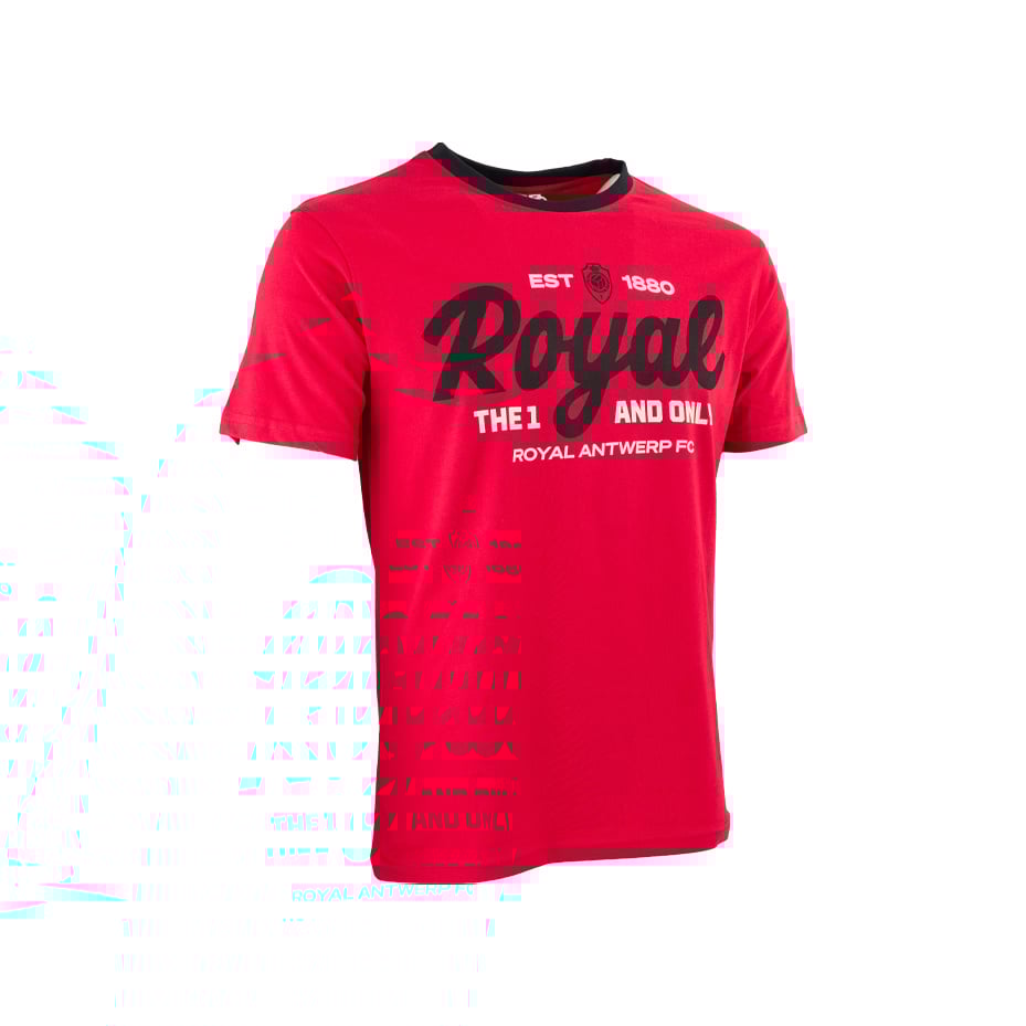 Royal Antwerp T-shirt Royal the 1 and only - Rood