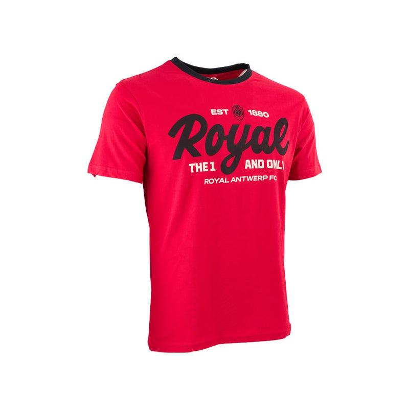 Royal Antwerp T-shirt Royal the 1 and only - Rood