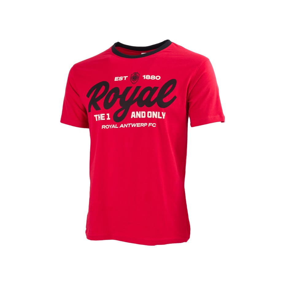 Royal Antwerp T-shirt Royal the 1 and only Rood Kids