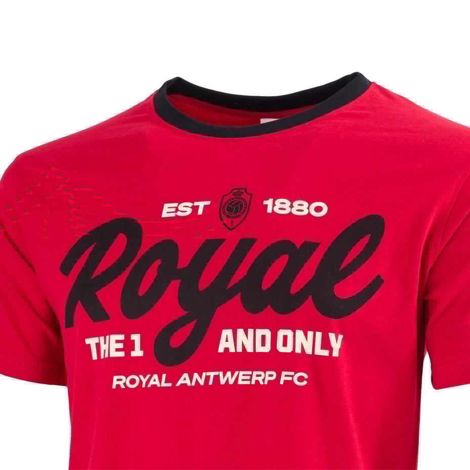 Royal Antwerp T-shirt Royal the 1 and only - Rood