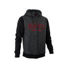 Royal Antwerp Donkergrijze hoodie met rits - RAFC rood
