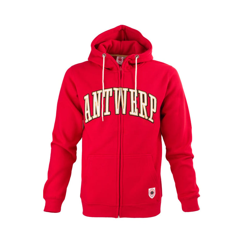Royal Antwerp Zipped Hoodie / Vest Rood Antwerp  Kids