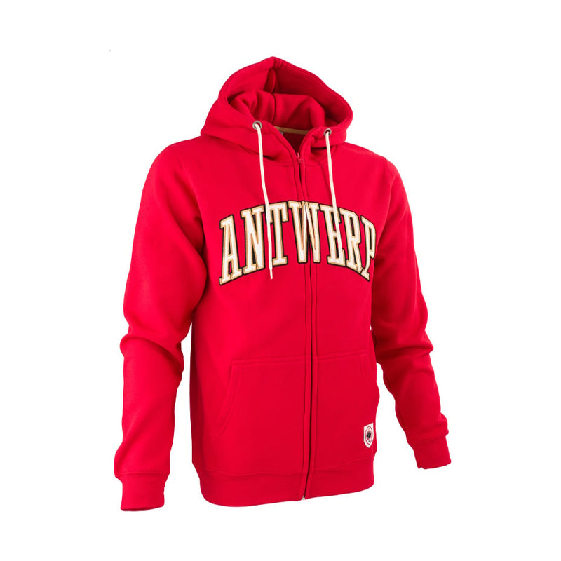 Royal Antwerp Zipped Hoodie / Vest Rood Antwerp  Kids