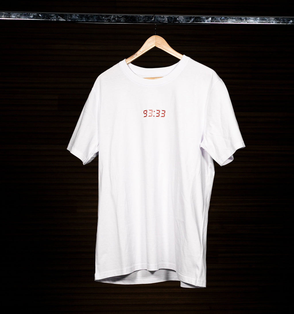 Royal Antwerp T-shirt wit - 93:33 rood
