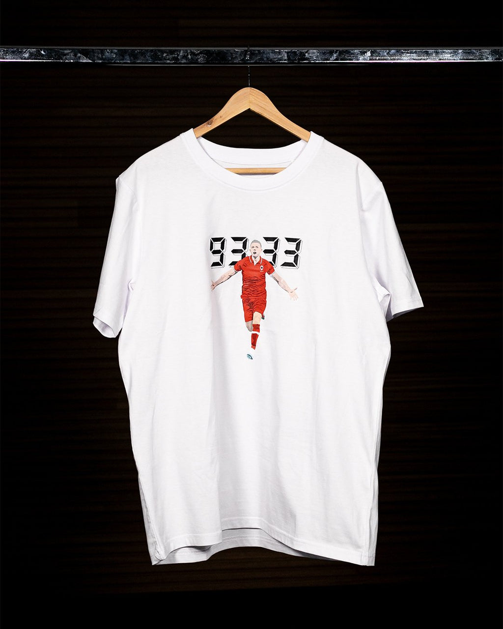 Royal Antwerp T-shirt wit - 93:33 TOBY groot