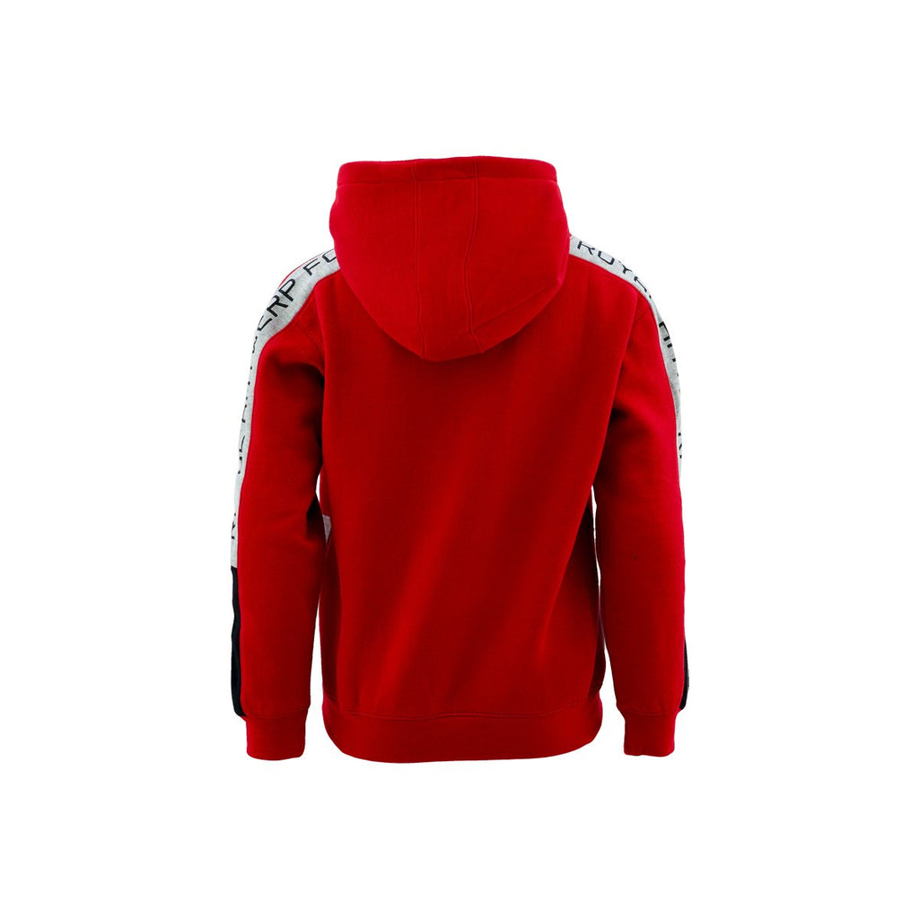Royal Antwerp Hoodie kids rood met grijze accenten