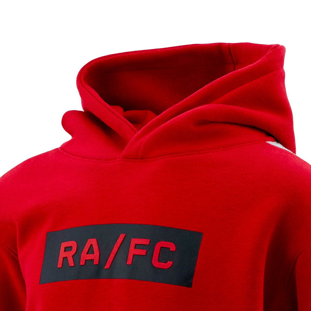 Royal Antwerp Hoodie kids rood met grijze accenten