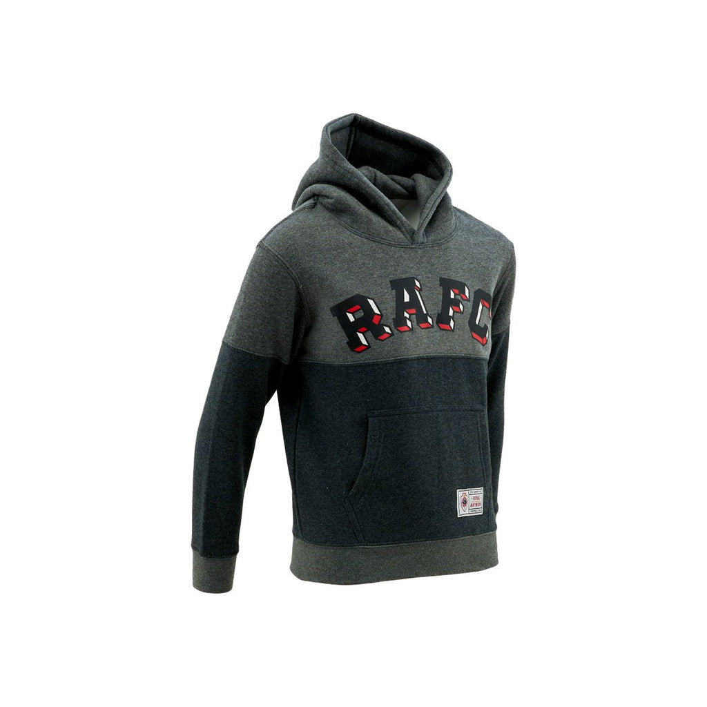 Royal Antwerp Hoodie kids grijs colorblock RAFC