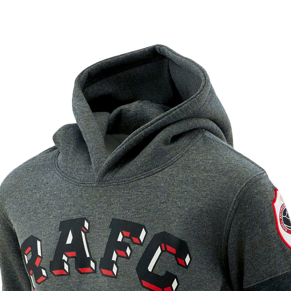 Royal Antwerp Hoodie kids grijs colorblock RAFC