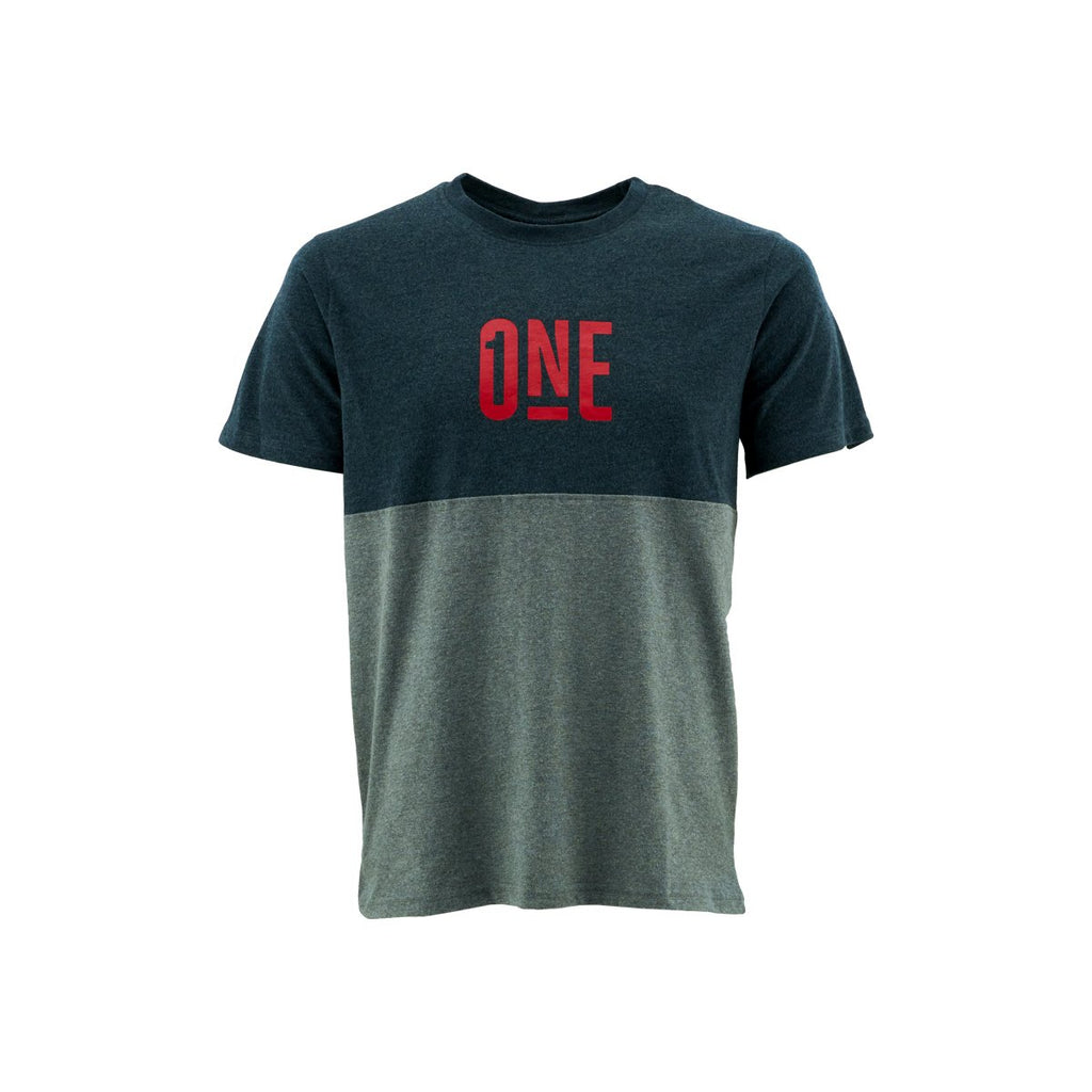Royal Antwerp T-shirt grijs colorblock 1NE