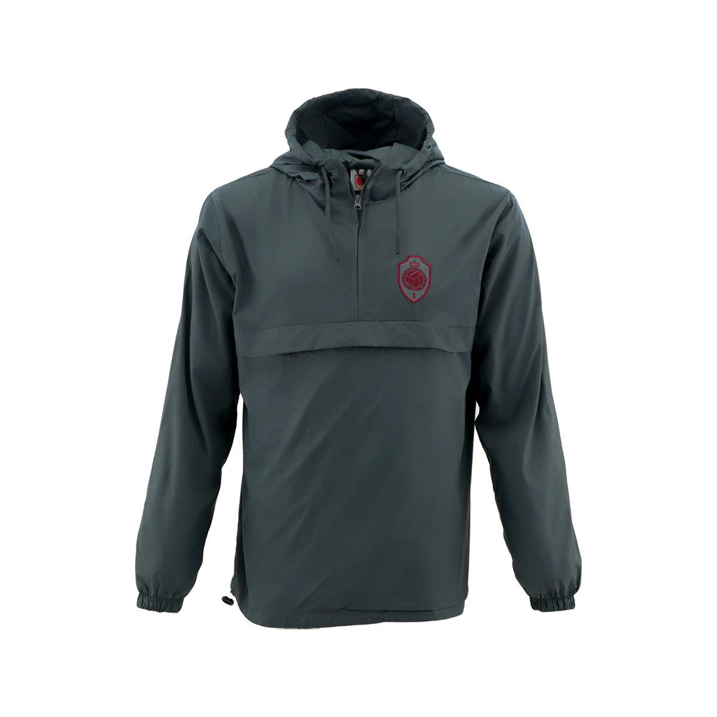 Royal Antwerp Anorak grijs met rood RAFC logo