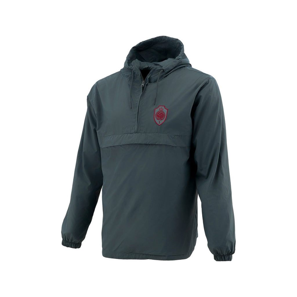 Royal Antwerp Anorak grijs met rood RAFC logo
