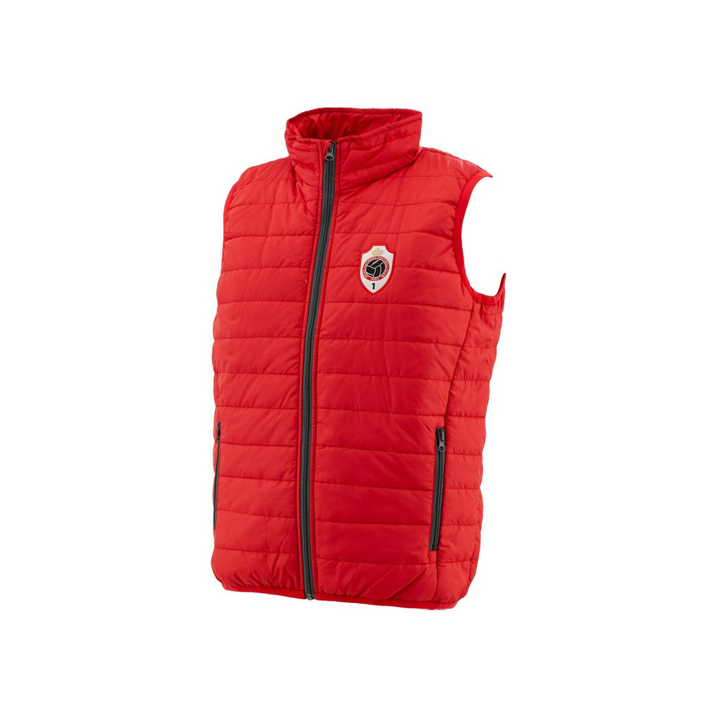 Royal Antwerp Bodywarmer rood met RAFC logo