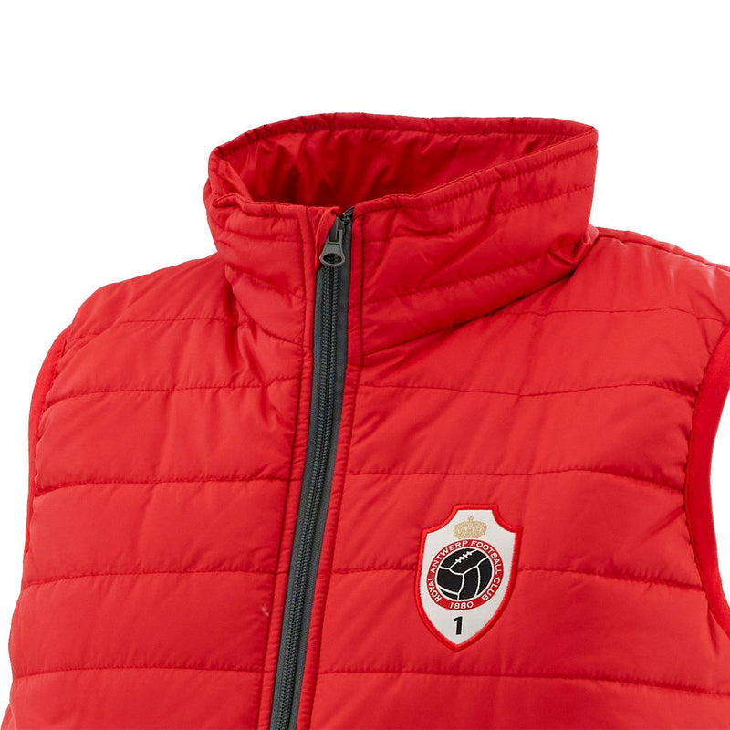 Royal Antwerp Bodywarmer rood met RAFC logo