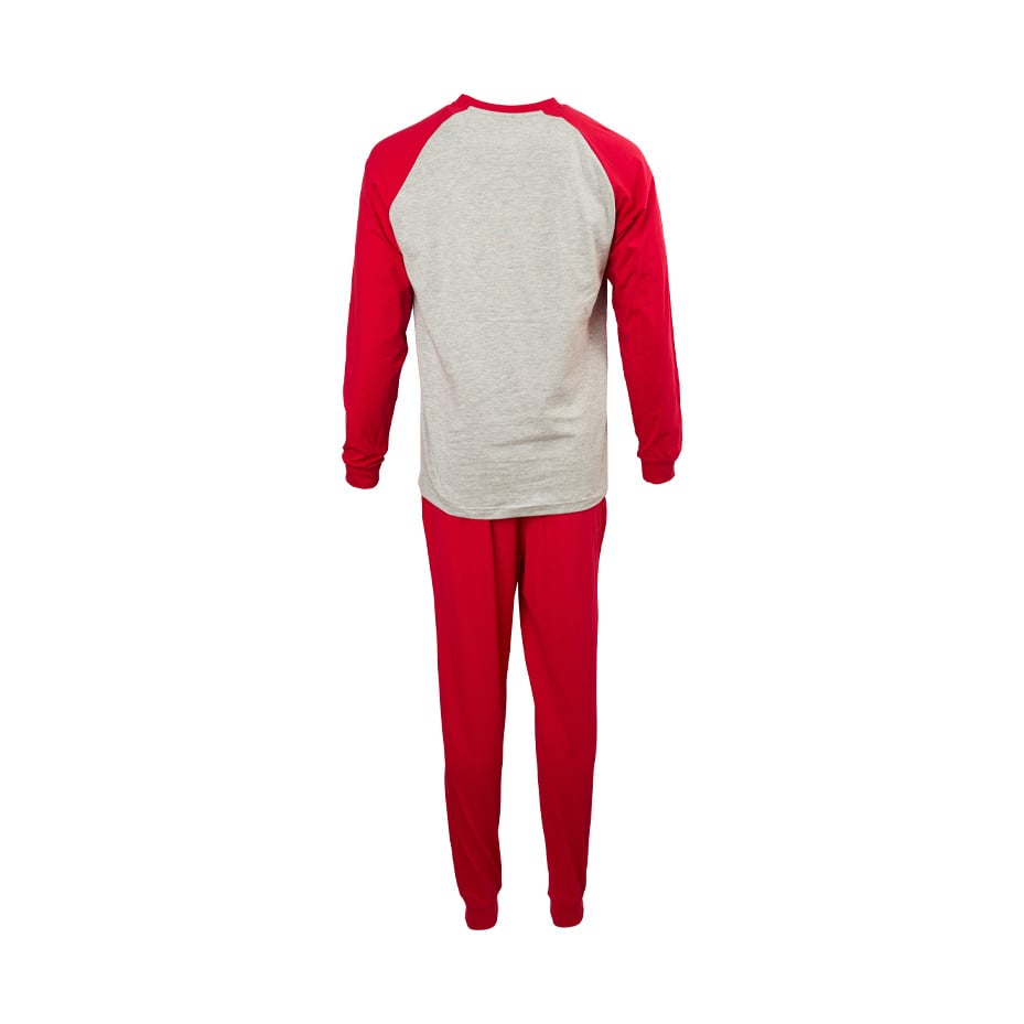 Royal Antwerp Pyjama rood-grijs met logo