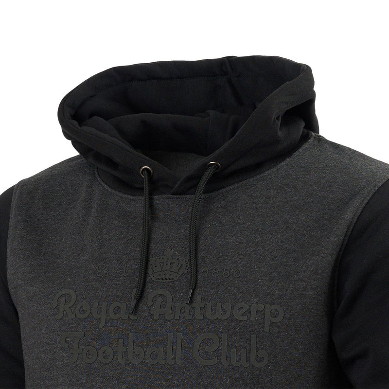 Royal Antwerp Hoodie donkergrijs Royal Antwerp Football club