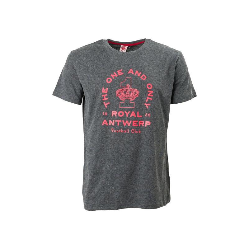 Royal Antwerp T-shirt donkergrijs - The one and only
