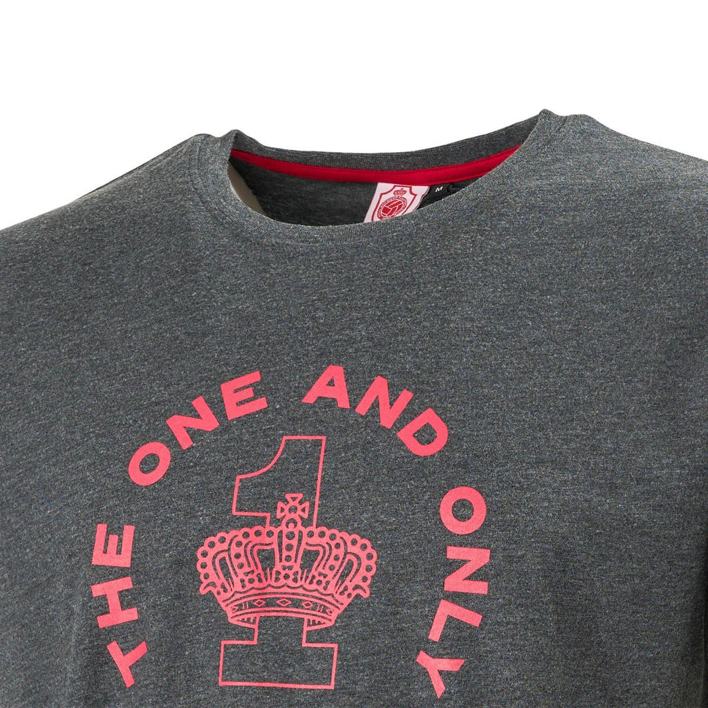 Royal Antwerp T-shirt donkergrijs - The one and only