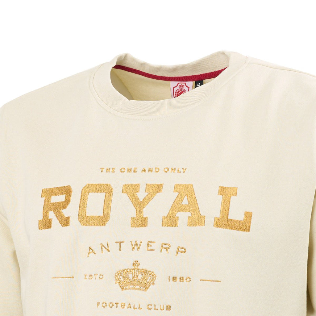 Royal Antwerp Sweater gebroken wit - The one and only