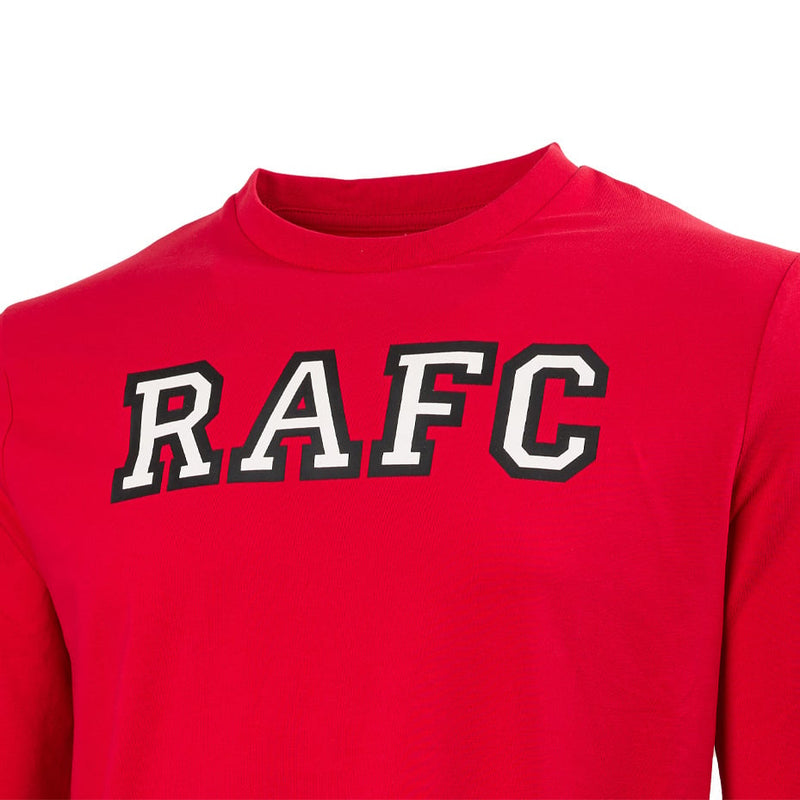 Royal Antwerp Pyjama rood met monochroom logo