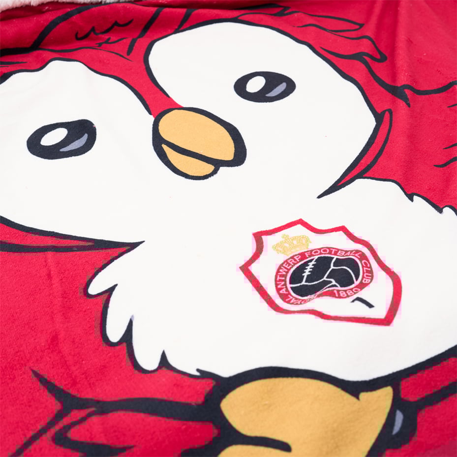 Royal Antwerp Fleece deken met Bosuil