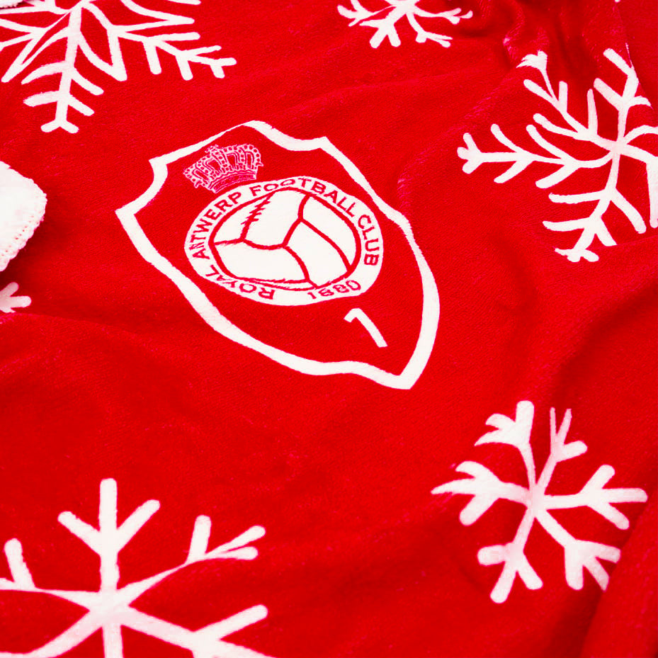 Royal Antwerp FC Christmas Fleece Blanket