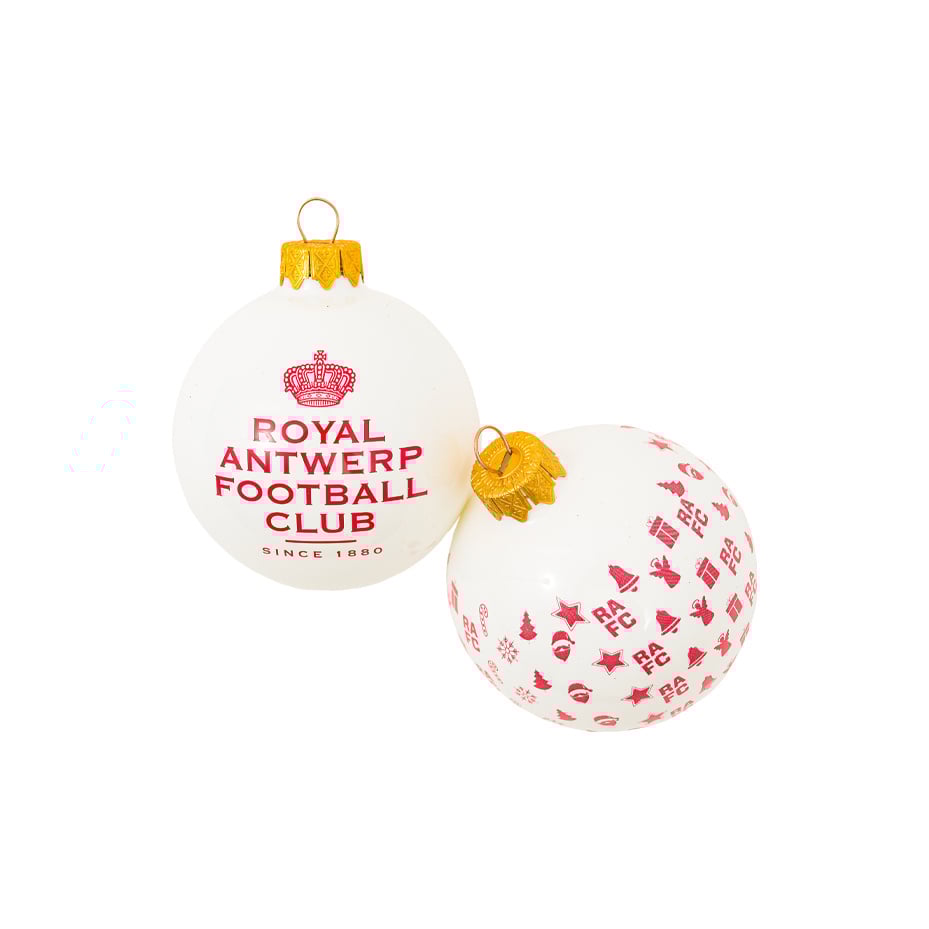 Royal Antwerp Kerstballenset (x4)