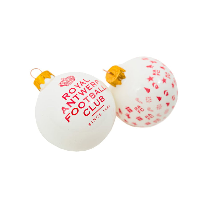Royal Antwerp Kerstballenset (x4)
