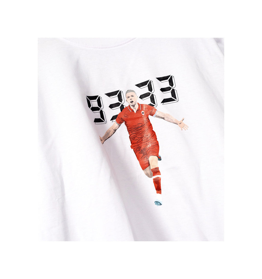 Royal Antwerp T-shirt wit - 93:33 TOBY groot