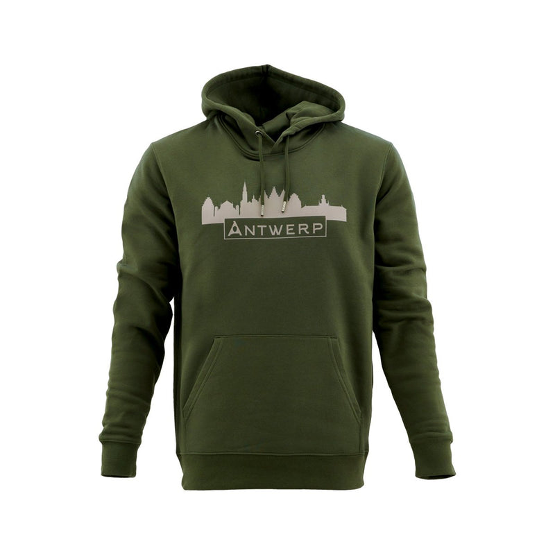 Royal Antwerp Hoodie khakigroen - Skyline Antwerp
