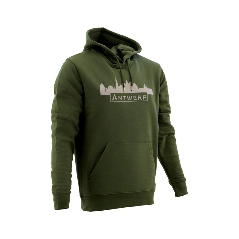 Royal Antwerp Hoodie khakigroen - Skyline Antwerp