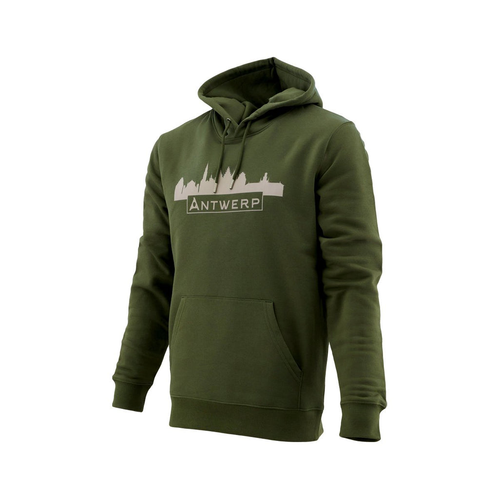 Royal Antwerp Hoodie khakigroen - Skyline Antwerp