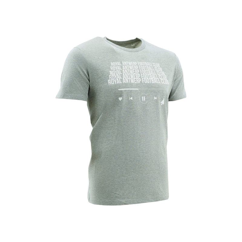 Royal Antwerp T-shirt grijs RAFC repeat
