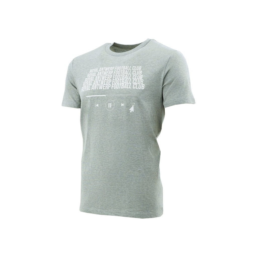 Royal Antwerp T-shirt grijs RAFC repeat