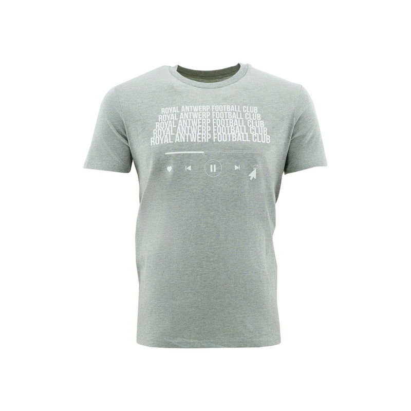 Royal Antwerp T-shirt grijs RAFC repeat