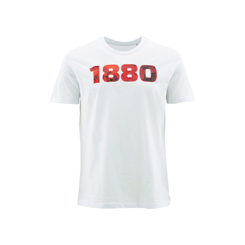 Royal Antwerp T-shirt wit 1880 supporters fotoprint