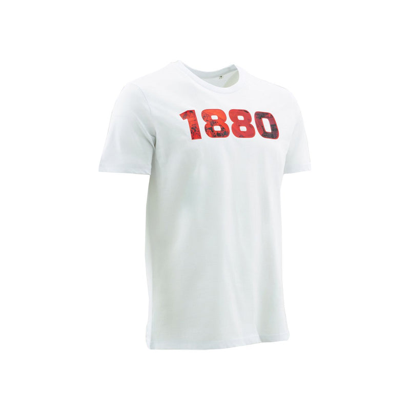 Royal Antwerp T-shirt wit 1880 supporters fotoprint