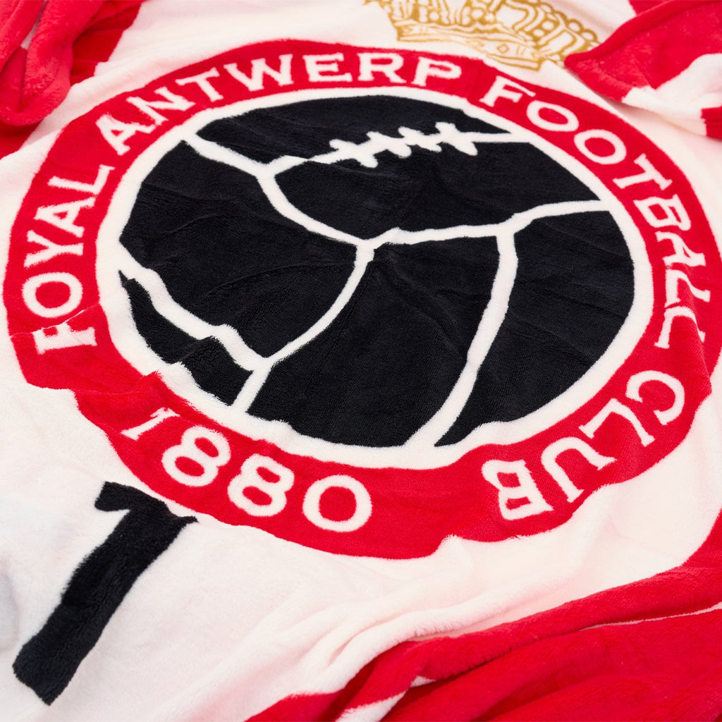 Royal Antwerp Luxe fleece deken Logo