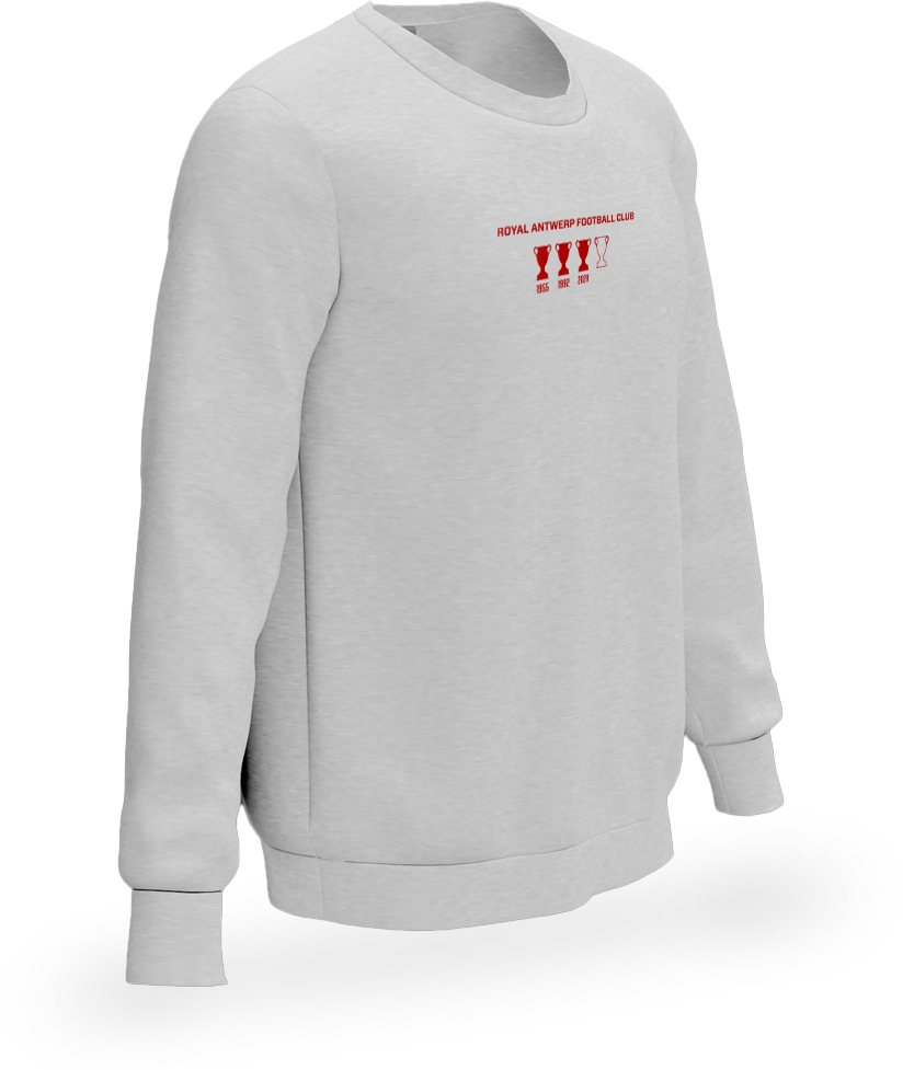 Royal Antwerp Sweater light grey - RAFC Cup Record