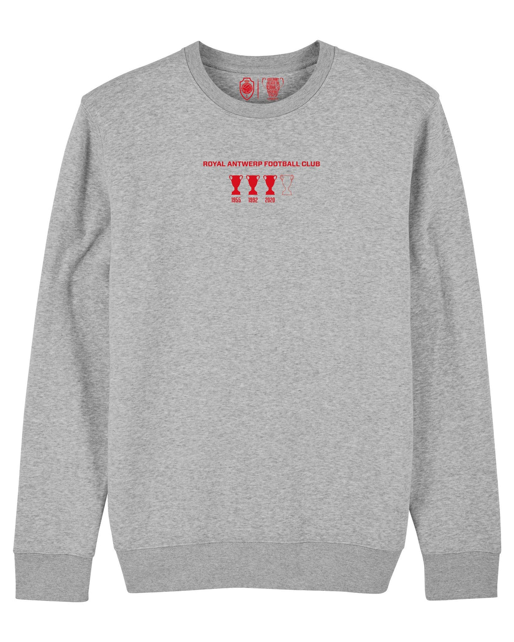 Royal Antwerp Sweater light grey - RAFC Cup Record