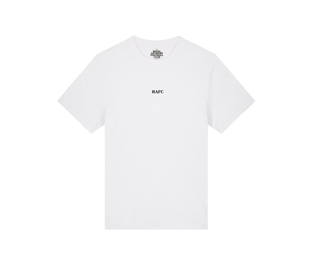 Royal Antwerp T-shirt Wit - RAFC & stempel