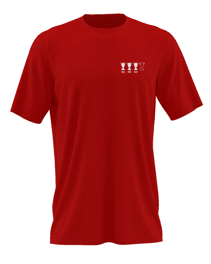 Royal Antwerp T-shirt rood - "En laat het ons herhalen"
