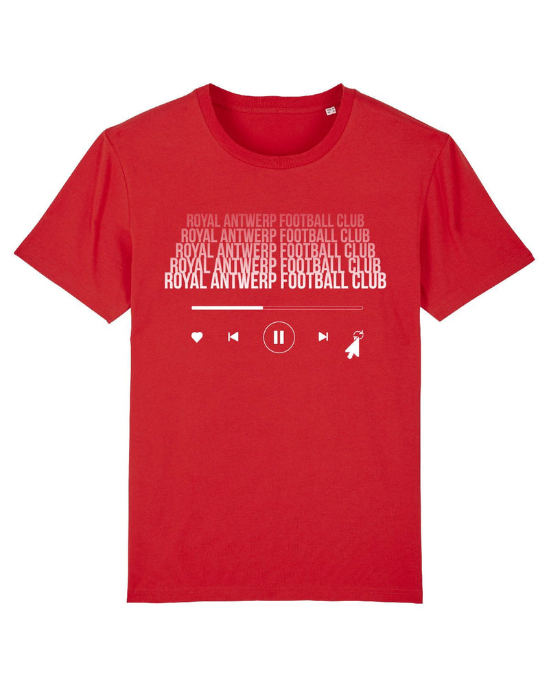 Royal Antwerp T-shirt rood RAFC repeat