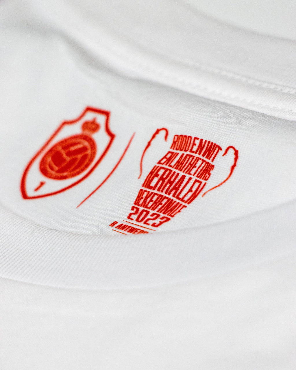 Royal Antwerp T-shirt wit - Bekerfinale 2023