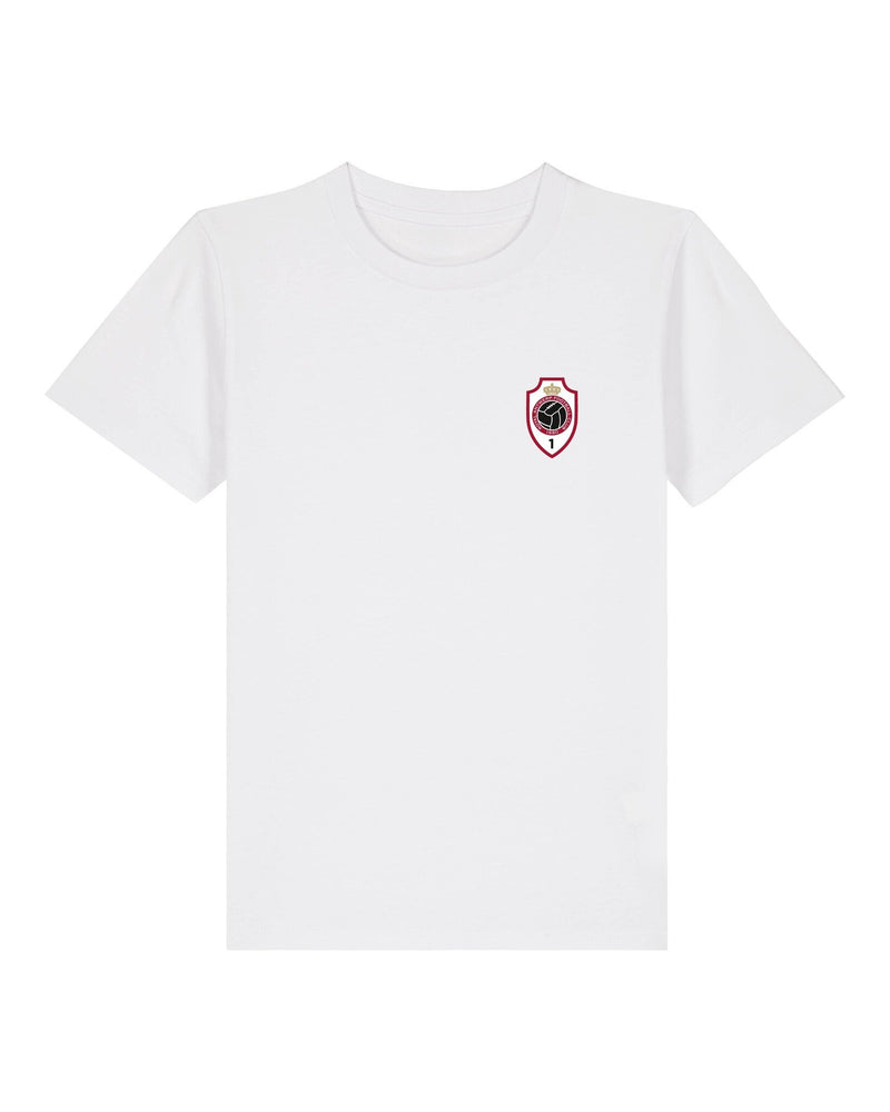 Royal Antwerp T-shirt wit KIDS - Clublogo